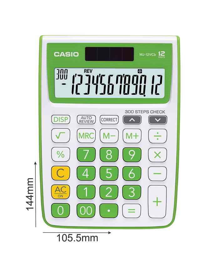 Casio MJ-12VCB-GN Desktop Calculator Price In Bangladesh